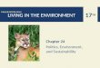 17 TH MILLER/SPOOLMAN LIVING IN THE ENVIRONMENT Chapter 24 Politics, Environment, and Sustainability