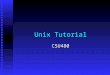Unix Tutorial CSU480. Outline  Getting Started  System Resources  Shells  Special Unix Features  Text Processing  Other Useful Commands
