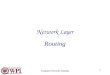 Computer Networks: Routing 1 Network Layer Routing