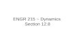 ENGR 215 ~ Dynamics Section 12.8. Polar Coordinates