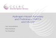 Hydrogen Hazard Summary and Preliminary FMECA and HAZOP Yury Ivanyushenkov Elwyn Baynham Tom Bradshaw