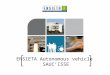 ENSIETA Autonomous vehicle SAUC’ISSE. 09/07/2009 - 2 > Content 1.Introduction 2.Technical design 1.Mechanical description 2.Embedded electronic architecture