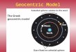 Geocentric Model. Epicycles & Deferents Galileo’s discoveries Moon has mountains