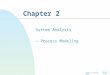 Jump to first page Chapter 2 System Analysis - Process Modeling