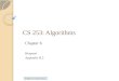 CS 253: Algorithms Chapter 6 Heapsort Appendix B.5 Credit: Dr. George Bebis