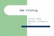RNA Folding Xinyu Tang Bonnie Kirkpatrick. Overview Introduction to RNA Previous Work Problem Hofacker ’ s Paper Chen and Dill ’ s Paper Modeling RNA