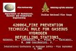 Pisa University 420064_FIRE PREVENTION TECHNICAL RULE FOR GASEOUS HYDROGEN REFUELLING STATIONS Department of Mechanical, Nuclear and Production Engineering
