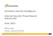 Symantec Internet Security Threat Report 1 Symantec Security Intelligence Internet Security Threat Report Volume XVI June, 2011 Tiffany Jones Director