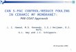 1 CAN S-PAC CONTROL/REDUCE FOULING IN CERAMIC MF MEMBRANE?: PRE-COAT Approach J. Z. Hamad, M.D. Kennedy, S.G.J Heijman, B.S. Hofs, G.L. Amy and J.C. Schippers