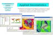 Applied Geostatistics Geostatistical techniques are designed to evaluate the spatial structure of a variable, or the relationship between a value measured