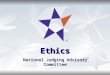 Ethics National Judging Advisory Committee. Youth Science Canada Sciences jeunesse Canada 2 YSF Ethics: Developing Awareness, Understanding and Compliance