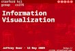 Stanford hci group / cs376  u Jeffrey Heer · 12 May 2009 Information Visualization