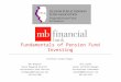 Fundamentals of Pension Fund Investing Bob Thompson Senior Managing Director Institutional Trust Services rthompson@mbfinancial.com 847-653-2390 Paul Snyder