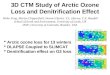 3D CTM Study of Arctic Ozone Loss and Denitrification Effect  Arctic ozone loss for 13 winters  DLAPSE Coupled to SLIMCAT  Denitrification effect on
