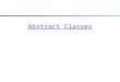 Abstract Classes. 2 r Java allows abstract classes  use the modifier abstract on a class header to declare an abstract class abstract class Vehicle {