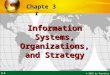3.1 © 2010 by Prentice Hall 3Chapter Information Systems, Organizations, and Strategy