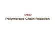 PCR Polymerase Chain Reaction. PCR - a method for amplifying (copying) small amount of DNA in nearly any amount required, starting with a small initial