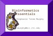 Bioinformatics Essentials Stephanie Tatem Murphy smurphy@bcc.ctc.edu