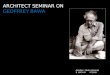 ARCHITECT SEMINAR ON GEOFFREY BAWA GAURAV SINGH ODHYAN B ARCH III 071009