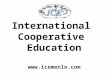 International Cooperative Education 