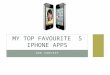 OUR CONCEPT MY TOP FAVOURITE 5 IPHONE APPS. VLOGS Video blogging, which is sometimes shortened to vlogging is a form of blogging through videos, as well