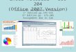 1 Excel Tutorial – BIO 204 (Office 2007 Version) Additional background in Knisely: 1 st Edition pp.145-165 2 nd Edition pp. 175-205 Assignment due in lab