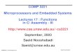 COMP3221 lec18-function-III.1 Saeid Nooshabadi COMP 3221 Microprocessors and Embedded Systems Lectures 17 : Functions in C/ Assembly - III cs3221