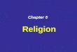 Chapter 6 Religion. Tyr Odin Thor Freja