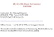 Physics 306 (Basic Astronomy) Fall 2006 Instructor: Dr. Alexey Belyanin (979) 845-7785, Room ENPH 509 Email: belyanin@tamu.edu 