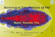 Numerical Simulations of FRI jets Manel Perucho Pla Max-Planck-Institut für Radioastronomie and J.M. Martí (Universitat de València)