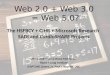 Web 2.0 + Web 3.0 = Web 5.0? The HSFBCY + CIHR + Microsoft Research SADI and CardioSHARE Projects Mark Wilkinson & Bruce McManus Heart + Lung Institute
