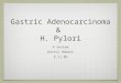 Gastric Adenocarcinoma & H. Pylori A review britni Hebert 8.11.09