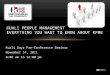 Kuali Days Pre-Conference Seminar November 14, 2011 8:00 am to 12:00 pm KUALI PEOPLE MANAGEMENT EVERYTHING YOU WANT TO KNOW ABOUT KPME