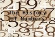 The History of Numbers Introduction Numbers serve two purposes –Tools for Counting and Measuring –Attempt to Understand the Unexplainable Natural versus