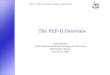 PEP- II Linac Accelerator Systems Department The PEP-II Overview John Seeman SLAC Particle and Particle-Astrophysics Directorate PEP-II MAC Review January