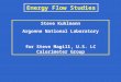 Energy Flow Studies Steve Kuhlmann Argonne National Laboratory for Steve Magill, U.S. LC Calorimeter Group