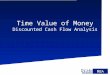 Drake DRAKE UNIVERSITY MBA Time Value of Money Discounted Cash Flow Analysis