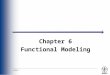 Slide 1 Chapter 6 Functional Modeling. Slide 2 Objectives ■ Understand the rules and style guidelines for activity diagrams. ■ Understand the rules and