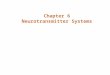 Chapter 6 Neurotransmitter Systems. Introduction There are three classes of neurotransmitters (as discussed in Chapter 5) –Amino acids, amines, and peptides