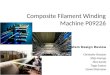Composite Filament Winding Machine P09226 System Design Review Christofer Brayton Shijo George Alex Sandy Tiago Santos Daniel Weimann