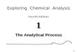 P.19 The Analytical Process Exploring Chemical Analysis Exploring Chemical Analysis Fourth Edition 1