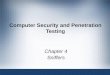 Computer Security and Penetration Testing Chapter 4 Sniffers