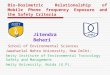 Bio-Dosimetric Relationalship of Mobile Phone frequency Exposure and the Safety Criteria School of Environmental Sciences Jawaharlal Nehru University,