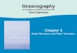 Chapter 3 Earth Structure and Plate Tectonics Oceanography An Invitation to Marine Science, 7th Tom Garrison