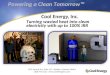 Cool Energy, Inc. 5541 Central Ave, Suite 172 - Boulder, Colorado 80301 (303) 442-2121 -  Powering a Clean Tomorrow™ Turning wasted