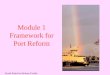World Bank Port Reform Toolkit Module 1 Framework for Port Reform