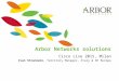 Arbor Networks solutions Cisco Live 2015, Milan Ivan Straniero, Territory Manager, Italy & SE Europe