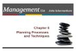 Management 11e John Schermerhorn Chapter 8 Planning Processes and Techniques