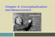Chapter 4: Conceptualization and Measurement. Measuring Anything that Exists  Measurement – Careful, deliberate observations of the real world  For