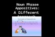 Noun Phrase Appositives: A Different Approach. Different subjects have unique ways of expressing the world. In every academic discipline, a variety of
